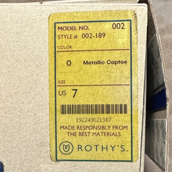 SOLD - Rothy's Black and Blue Women's Loafers - Picture 3 of 6